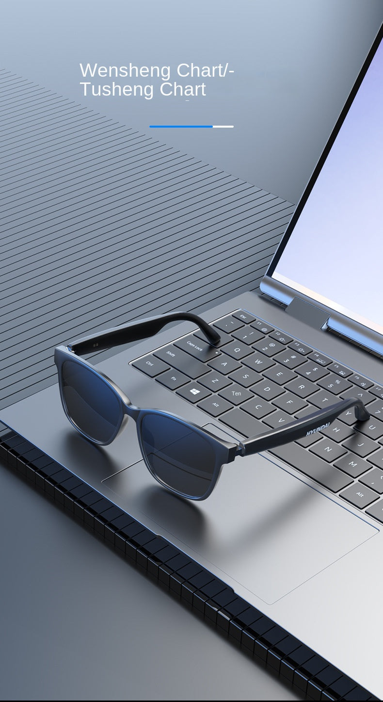 Modern HY-C8 AI Smart Translation Glasses Earphones Simultaneous Interpretation 75 Languages Real-time Translation